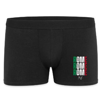 Rome Italie, j’adore Rome - Boxer Homme - noir - Devant