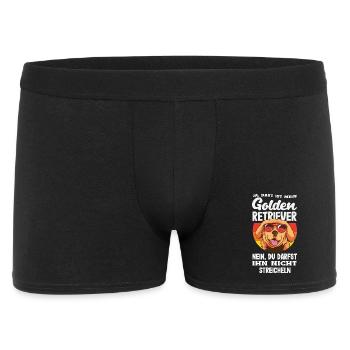Golden Retriever Owner Owner Gift - Men's Boxer Shorts - black - Front