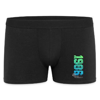 Geburtstag Jahrgang 1986 Original - Männer Boxer Shorts - Schwarz - Vorne