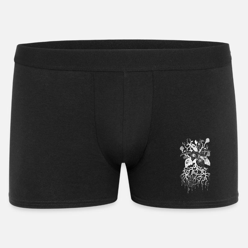 Blütenblätter der Vision - Männer Boxer Shorts - Schwarz