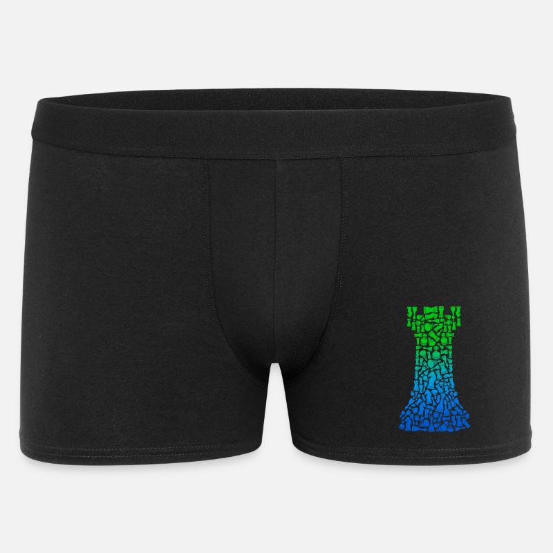 Jeu d’échecs Pièces d’échecs Joueur d’échecs - Boxer Homme - noir