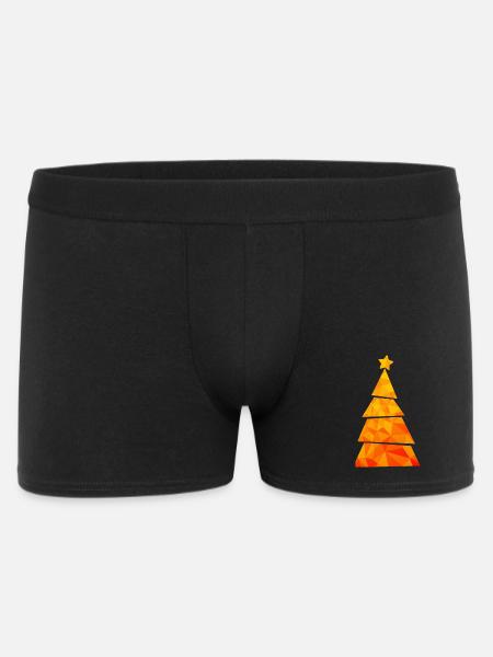 Christmas Tree - Weihnachtsbaum - Weihnachten - Men's Boxer Shorts - black