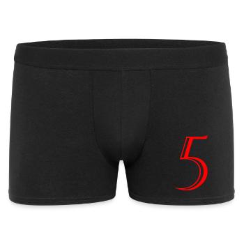 5. ANNIVERSARY. 5 YEARS. 5th ANNIVERSARY. CHILD - Men's Boxer Shorts - black - Front