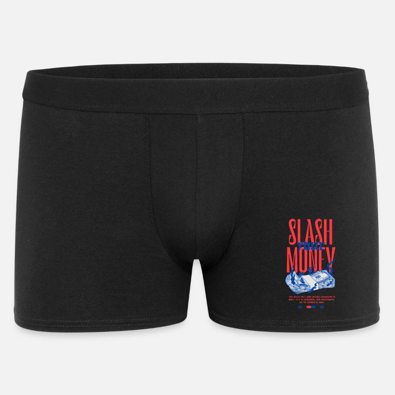 Éclaboussures d’Argent - Boxer Homme - noir