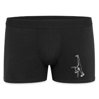 B Boy Drawing - Men's Boxer Shorts - black - Front