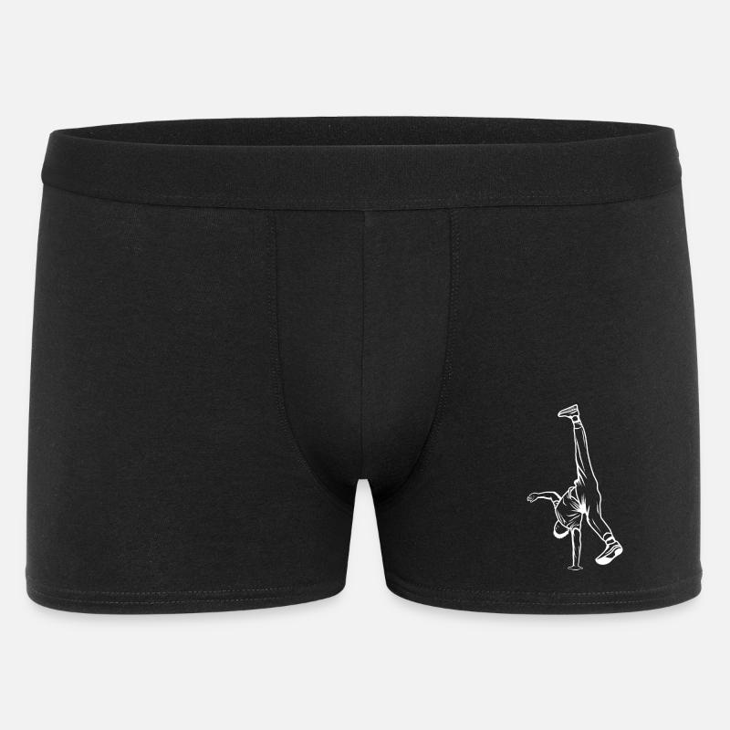 B Boy Tegning - Boxer Shorts til mænd - sort
