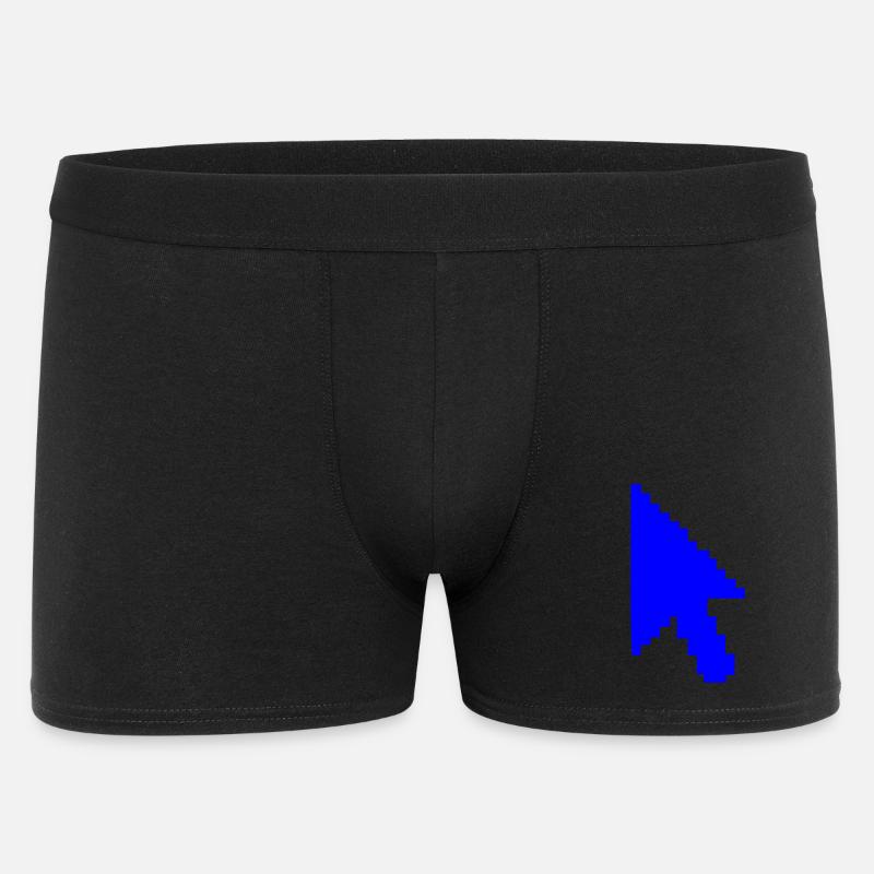 Pointer Mouse Silhouette - Men's Boxer Shorts - black