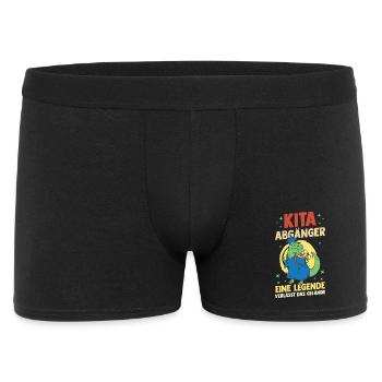 Kita Erste Klasse Dinosaurier Schüler Kindergarten - Männer Boxer Shorts - Schwarz - Vorne