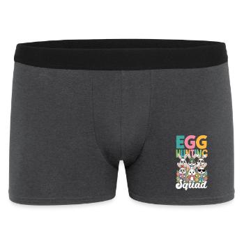 Happy Easter Sweet Easter Bunny Egg Hunt Easter Eggs - Men's Boxer Shorts - charcoal grey - Front