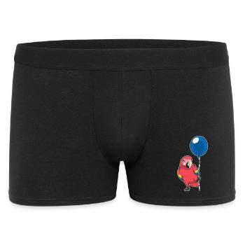 Ballon perroquet - Boxer Homme - noir - Devant