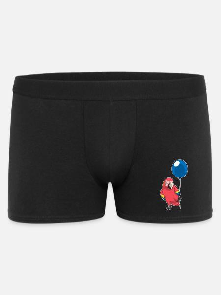 Ballon perroquet - Boxer Homme - noir