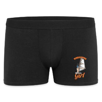 Girl Windsurfer - Men's Boxer Shorts - black - Front