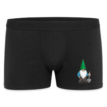Dwarf Halloween Shovel - Men's Boxer Shorts - black - Front