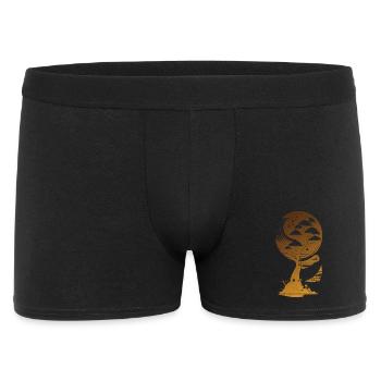 Mystic Fantasy Tree Sunset - Men's Boxer Shorts - black - Front
