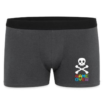 Fin de partie - Boxer Homme - charbon - Devant