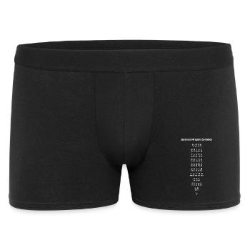 Syllabes japonaises en hiragana - Boxer Homme - noir - Devant