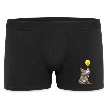 Mole Birthday Balloon - Men's Boxer Shorts - black - Front