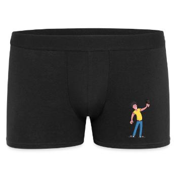 Content Creator - Men's Boxer Shorts - black - Front