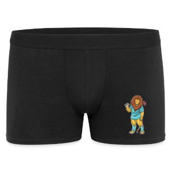 Bâton de hockey sur gazon Lion - Boxer Homme - noir - Devant