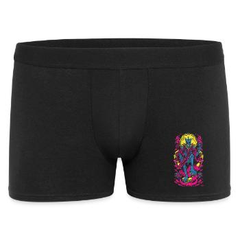 Neon Skeleton Guitariste - Boxer Homme - noir - Devant