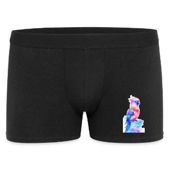 Cacatoès fantaisie coloré - Boxer Homme - noir - Devant