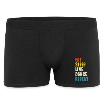Slogan de mode de vie en ligne - Boxer Homme - noir - Devant