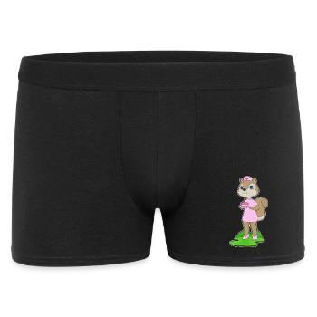 Squirrel Birthday Nurse - Men's Boxer Shorts - black - Front