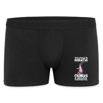 Soyez un Axolotl Chimère - Boxer Homme - noir - Devant