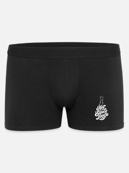 Hot Sauce Lover Bottle Art - Men's Boxer Shorts - black