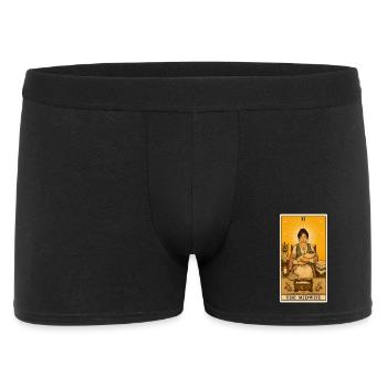 Sage-femme | Tarot Naissance Bébé - Boxer Homme - noir - Devant