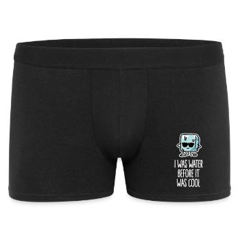 Cool Cartoon avec lunettes de soleil Heat Wave - Boxer Homme - noir - Devant