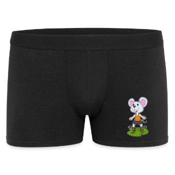 Mouse Inline skating Inline skates - Men's Boxer Shorts - black - Front