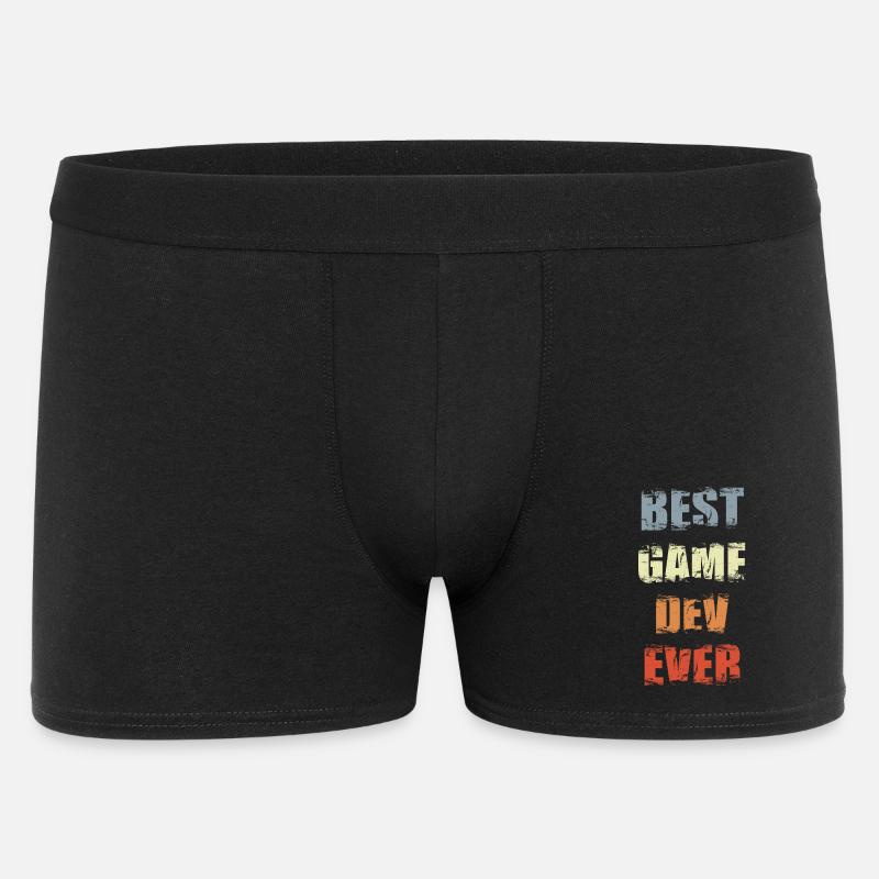Motivation game development - Men's Boxer Shorts - black
