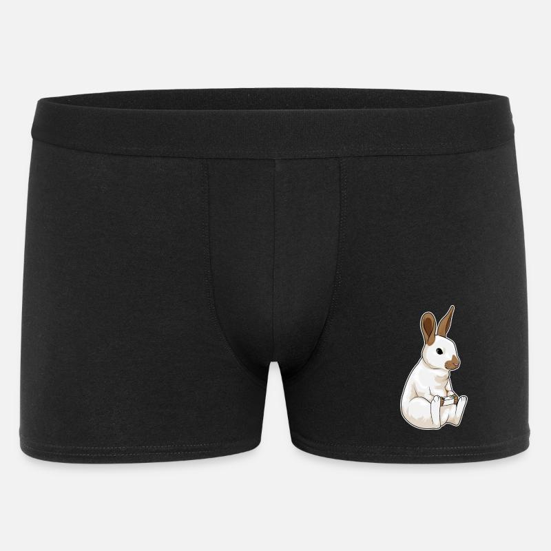 Hase Gamer Controller - Männer Boxer Shorts - Schwarz