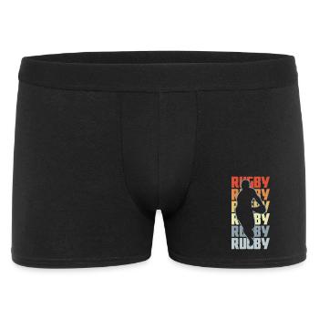 Rugby - Men's Boxer Shorts - black - Front