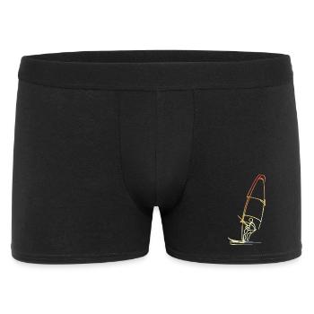 Windsurfer Sketch Vintage - Men's Boxer Shorts - black - Front