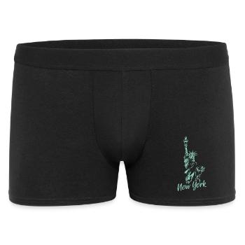 Statue de la Liberté New York Symbole des États-Unis Illustration - Boxer Homme - noir - Devant