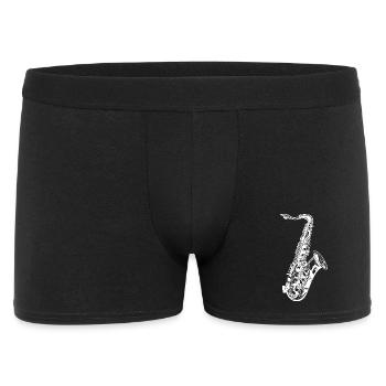 Saxophone Sketch - Men's Boxer Shorts - black - Front