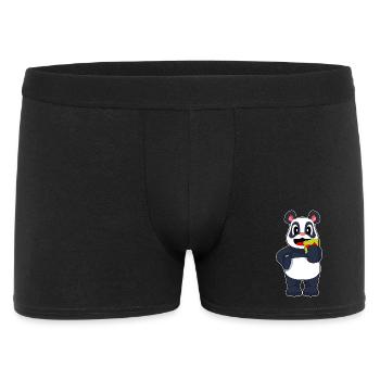 Cartes de poker Panda Poker - Boxer Homme - noir - Devant