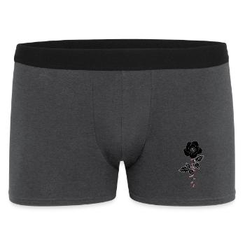 Bloody Rose - Men's Boxer Shorts - charcoal grey - Front