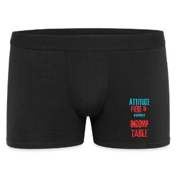 Proud and indomitable - Men's Boxer Shorts - black - Front
