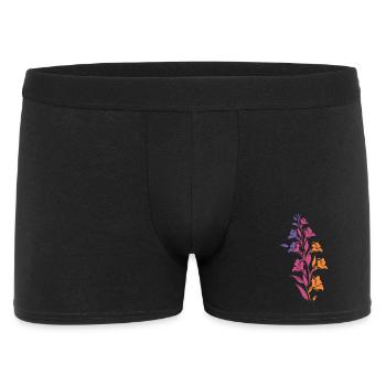 Colorful Floral Branch - Men's Boxer Shorts - black - Front