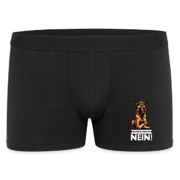 Before you ask: Malinois Belgian Shepherd - Men's Boxer Shorts - black - Front
