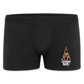 Before You Ask Malinois Belgian Shepherd Dog - Men's Boxer Shorts - black - Front