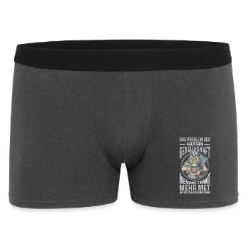Tenues vikings Valhalla Mythologie nordique - Boxer Homme - charbon - Devant