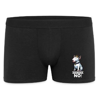 Avant de demander aux Bull Terrier Miniature Bully Bullys - Boxer Homme - noir - Devant