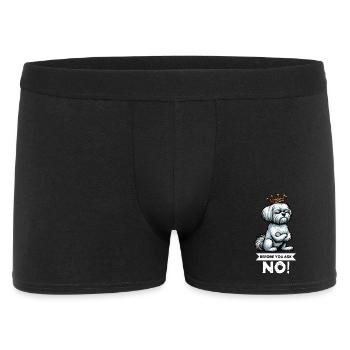 Avant de demander à Malteser Propriétaires Maltais Maltais - Boxer Homme - noir - Devant