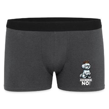 Avant de demander à Malteser Propriétaires Maltais Maltais - Boxer Homme - charbon - Devant