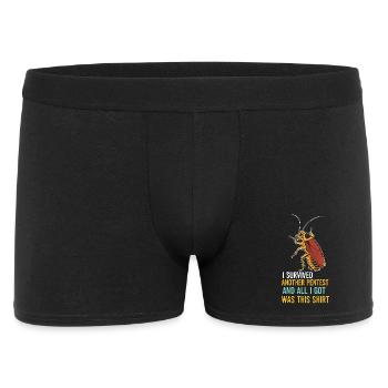 J’ai survécu à un autre pentest cafard - Boxer Homme - noir - Devant