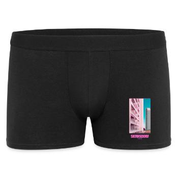 SIERKSDORF OSTSEE - Männer Boxer Shorts - Schwarz - Vorne
